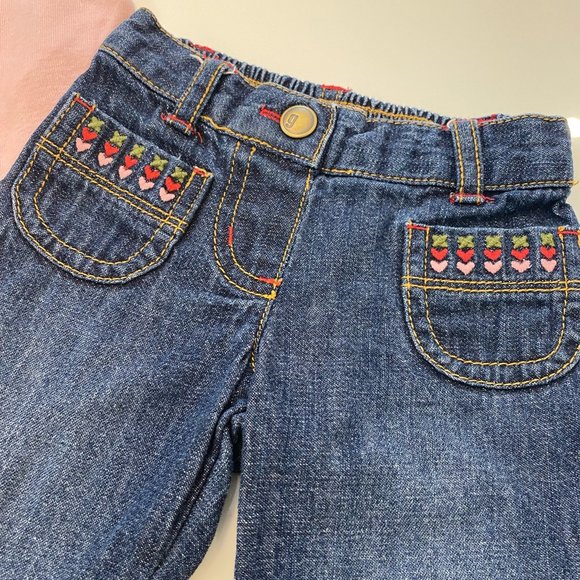 Baby Girls Denim Outfits Bundle, Size 0-3M - Picture 4 of 8